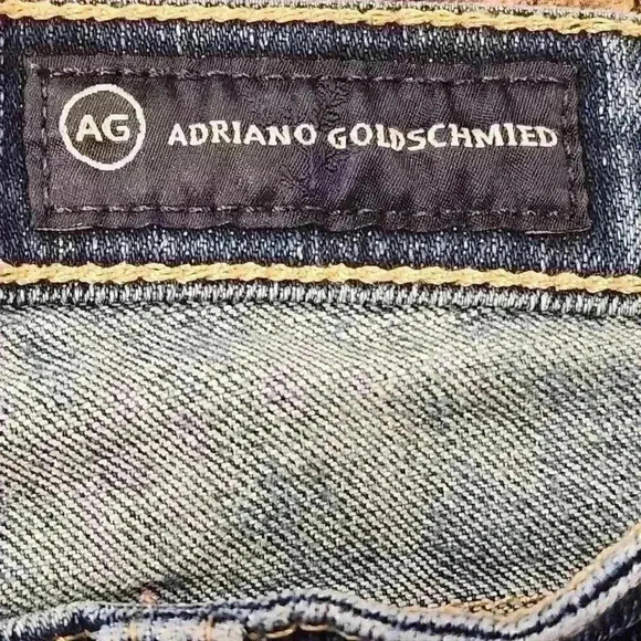 AG Adriano Goldschmied Low Rise Medium Wash Jeans - Picture 7 of 9